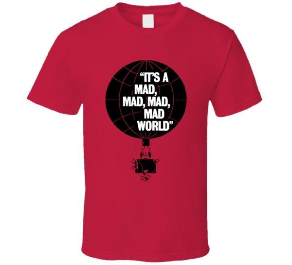 Its A Mad Mad World Classic Movies Fan Parody Poster T Shirt Offensive T Shirts Sports T Shirts From Yubin3 1466 Dhgatecom - 
