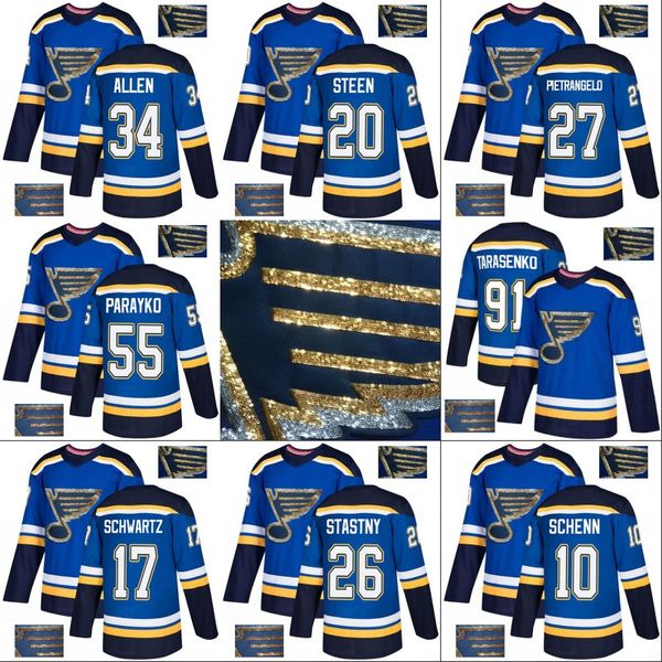 steen blues jersey