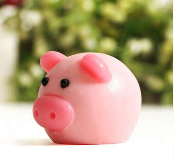 

cute animal piggy design essential oil whitening soap handmade bath tool 80g