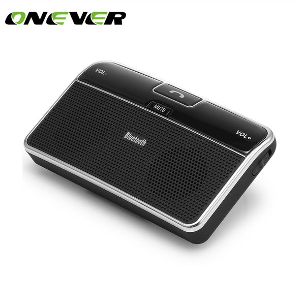 

onever wireless car bluetooth speakerphone car bluetooth receiver hands-kit adapter 3.5mm for phone tablet