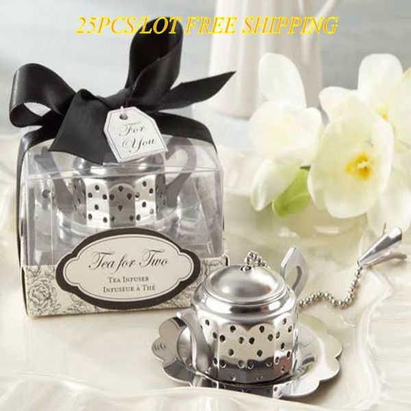 2019 Wedding Reception Favors Of Teapot Tea Infuser Bridal