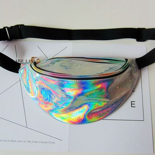 

laser waist bag 2018 new style fashion laser pocket women popular laser waist bags purse pockets bag