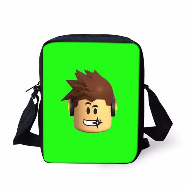School Bag Fashion Roblox Games Small Kid School Handbags New Messenger Bags Kids Boys Girls Travel Crossbody Shoulder Bag Clutch Purse Cross Body - 