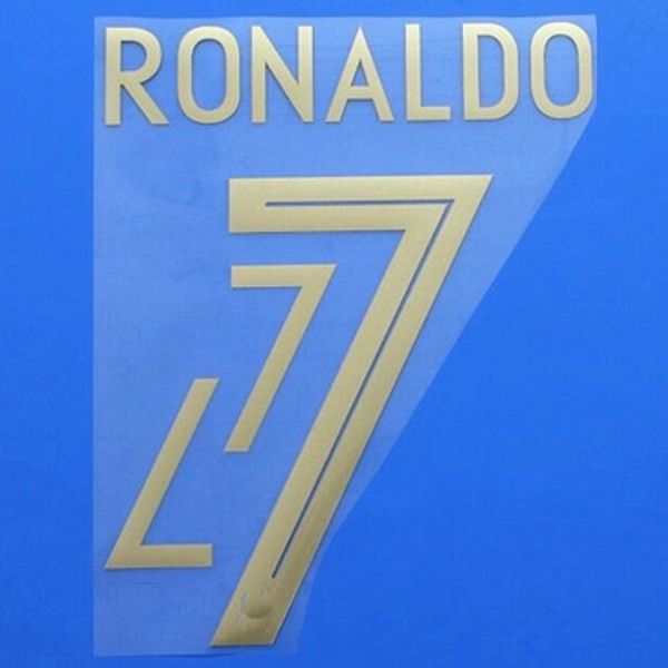 

# 7 Роналду Португалия дома и на выезде World Cup имя наборы +2018 имя Португалии Роналду