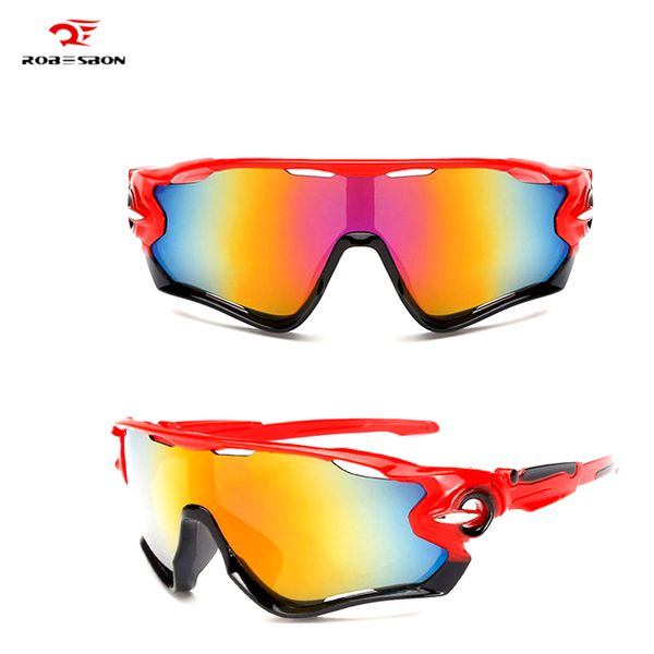 

robesbon new design outdoor mtb cycling glasses anti-uv bicycle goggles sunglasses sports riding bike eyewear las gafas