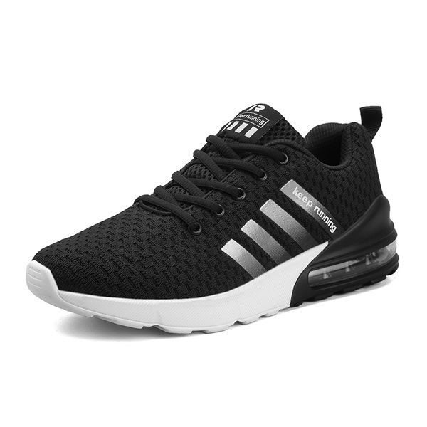 

onke male sneakers black cushioning keep running men shoes lace up sports sneaker shoes lightweight athletic footwear size 46