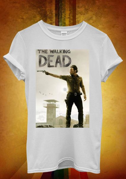 The Walking Dead Rick Funny Hipster Men Women Unisex T Shirt Tank