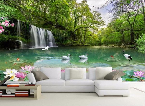 Custom Photo Papel De Parede 3D Wallpaper 5D 8D Natural Scenery Landscape Lake View HD Fairyland Background Wallpaper Hd Wallpapers Of Hd Wallpapers Custom Photo Papel De Parede 3D Wallpaper 5D 8D Natural Scenery Landscape Lake View HD Fairyland Background Wallpaper Hd Wallpapers Of Hd Wallpapers