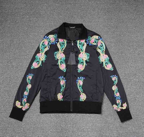 

Топ качество лето хлопок куртка тотемы печати роскошный балахон черный 9042