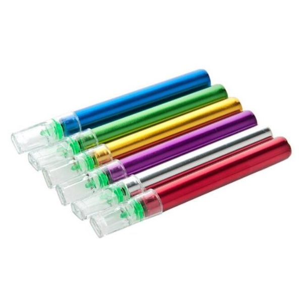 Pipa portasigarette con filtro in plastica multicolore scelta Bocchino esplosivo europeo e americano