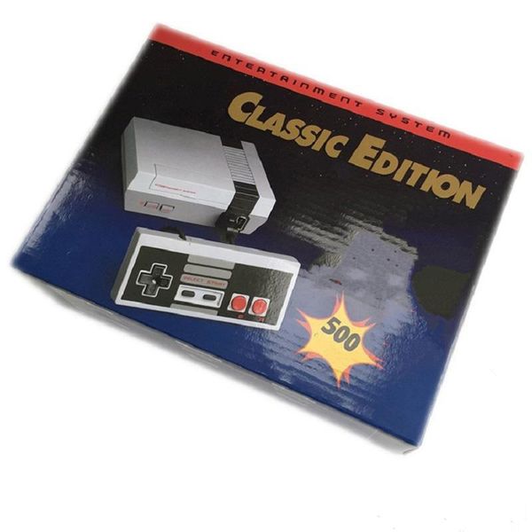 

Classic Game TV Video Handheld Console Newest Entertainment System Classic Games For 500 New Edition Model NES Mini Game Consoles free DHL.