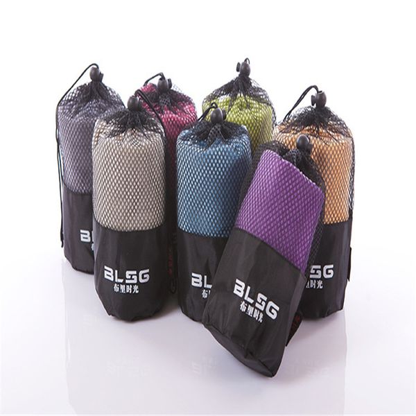 

30*100cm quick-drying sports towel with bag microfiber swimming travel gym towel