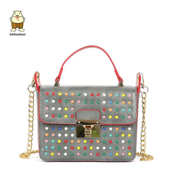 

Beibaobao Новые Сумки Сумки Женские Сумка Плеча Плеча Винтаж Кожа PU Женская Сумка Crossbody Сумки Для Женщин