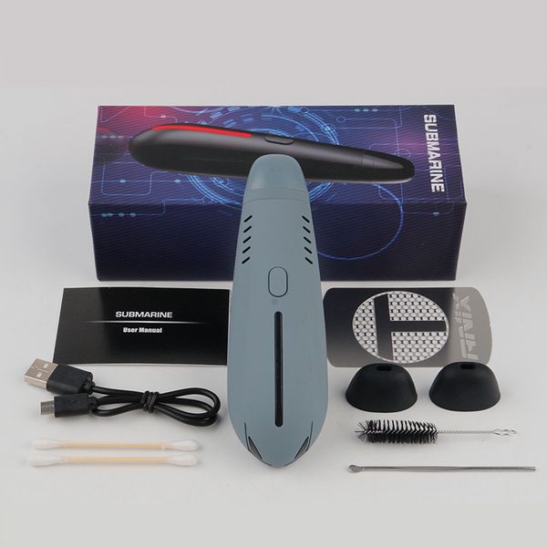 

herbal vape kit dry 2200mah vaporizer cigarette battery pipe temperature herb control 2019 e submarine kit roafd
