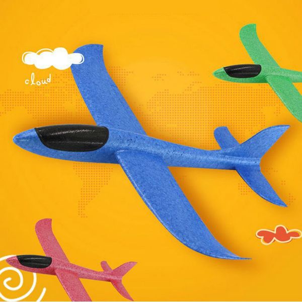 

Hand Launch Throwing Glider Aircraft Inertial Foam EVA Airplane Toy Plane Model Outdoor Fun Sports Plane Model Interesting Toys