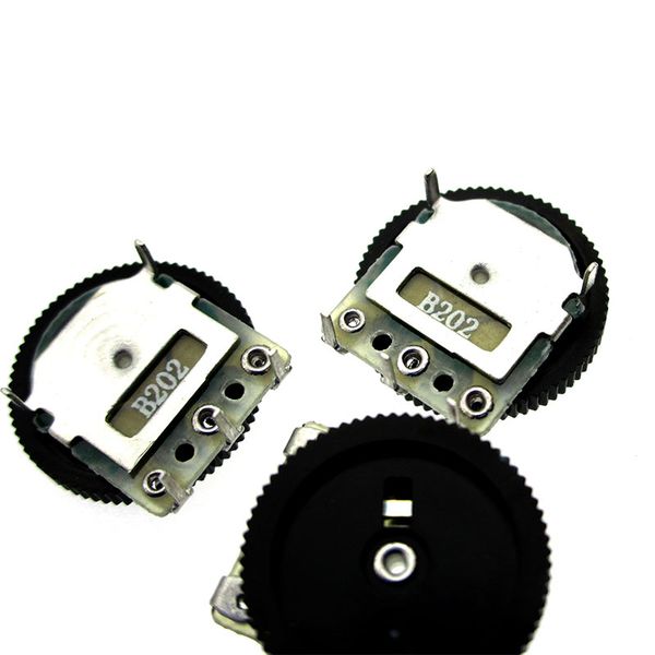 

gear dial potentiometer b202 b2k single 3pin 14*2mm