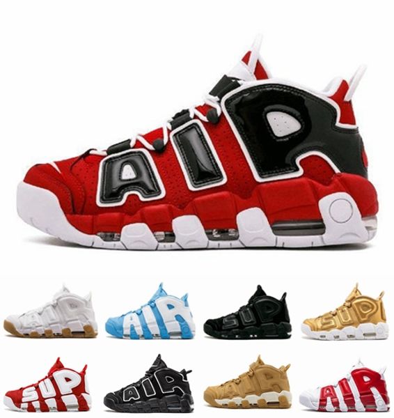 

air more 96 qs olympic varsity maroon mens womens basketball shoes chi sup black gold airs 3m scottie pippen uptempo sports sneakers 36-46