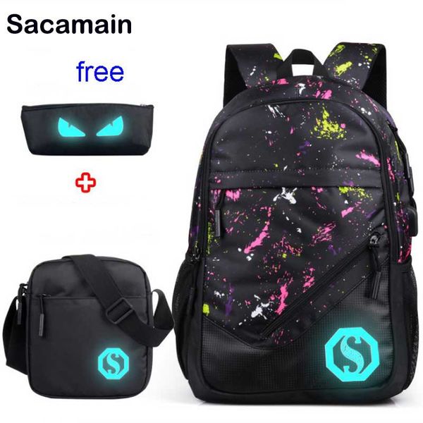 

2018 children school bags for teenagers boys girls big capacity school backpack kids book bag student casual schoolbag
