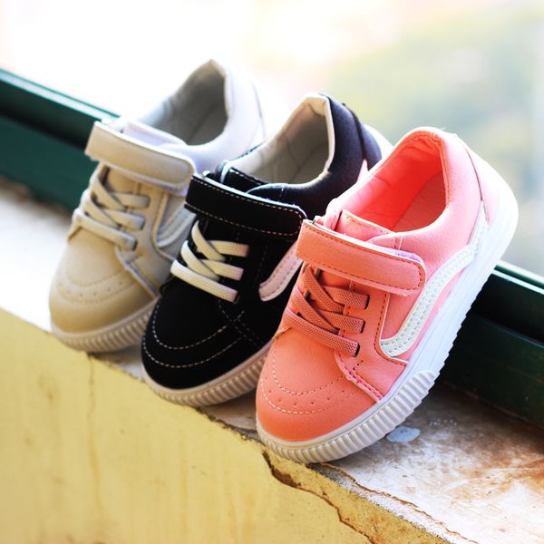 

Новый Шаблон 2018 Весной И Осенью Корейский Детский Досуг Plat Обувь Мальчик И Девочк