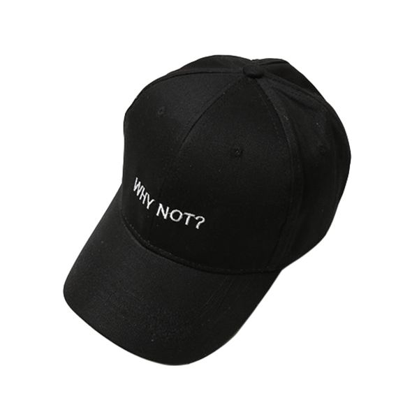 

12lot singyou letter why not baseball cap men women black white sunshade hat casual all-match adjustable hat, Blue;gray