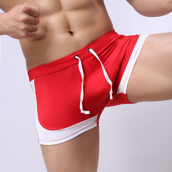 

2017 men's swimming trunks swimwearman swimsuit boxer surf bathing swim wear man underwear boxer underpants summer new