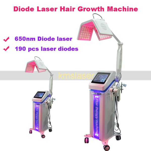 

650 нм диодный лазер роста волос машина красоты лечение выпадения волос лазерный рост волос машины красоты