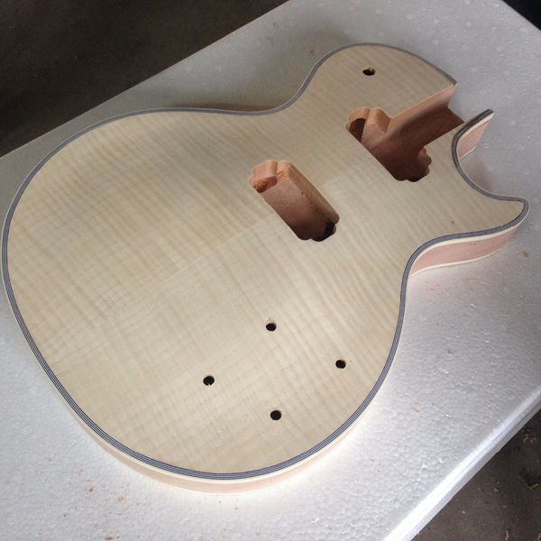 1959 Diy Kits Lp Custom Electric Guitar Mahogany And Flamed Maple Top Gold Hardware Guitars Uk From Yuanzhuo