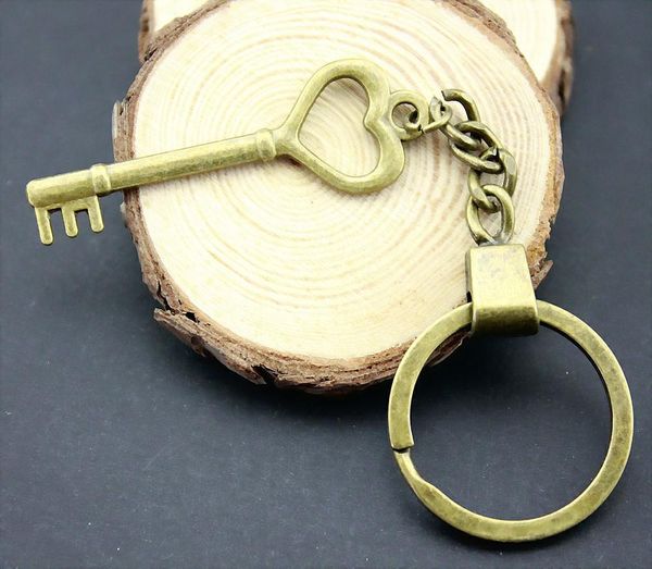 

6 шт. брелок женщины брелки пара брелок для ключей 51 мм, Slivery;golden