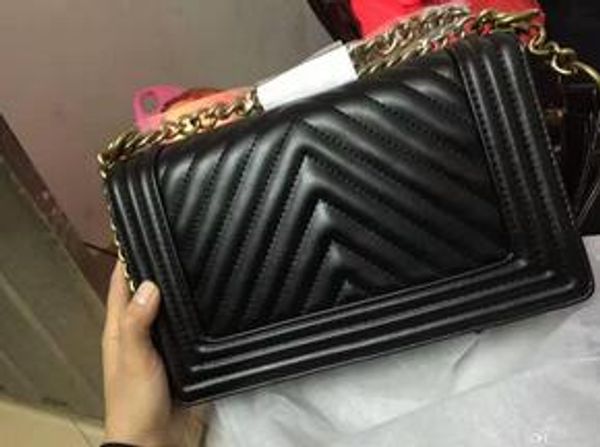 

classic leather black gold silver chain sell retail new bags handbags shoulder bags tote bags messenger bag