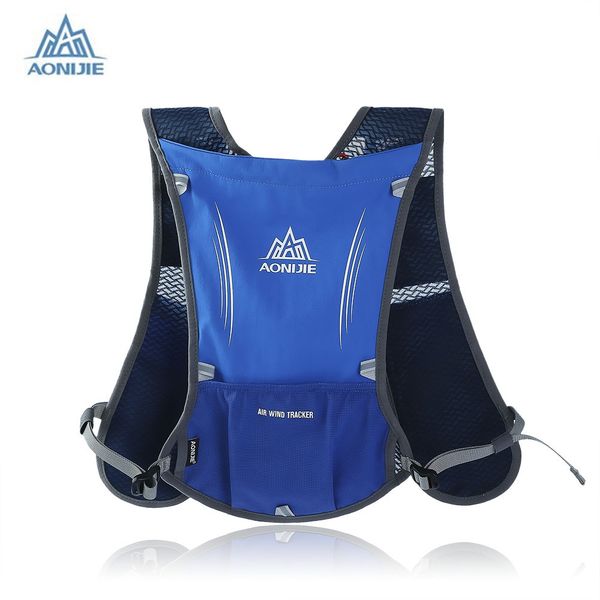 

wholesale-aonijie running backpack 5l trail running bag vest water bottle cycling hydration backpack sport bag for 1.5l water bags