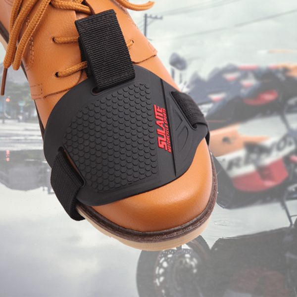 

black motorcycle shoes protective motorbike motorcycle gear shifter shoe boots protector shift sock boot cover shifter guards