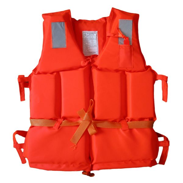 

kid to size life vest with survival whistle water sports foam life jacket for drifting water-skiing upstream surfing tool