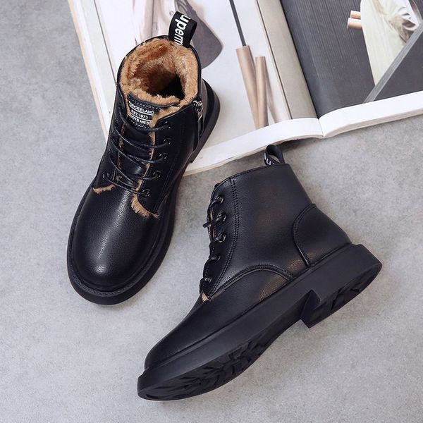

stud fur pointed toe winter genuine leather handmade boots designer shoes women luxury 2018 rivet black flat booties european