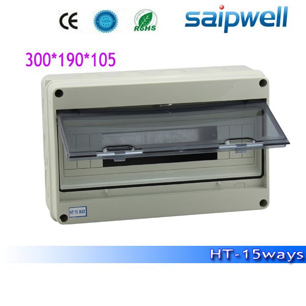 

saipwell 2014 electrical distribution box ip66 15 ways power distribution box ht-15 high quality