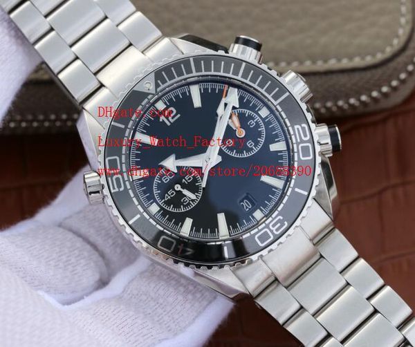 

высокое качество роскошные наручные часы кварцевый хронограф черный безель циферблат часы мужчины планета дата профессиональный осевой спорт, Slivery;brown