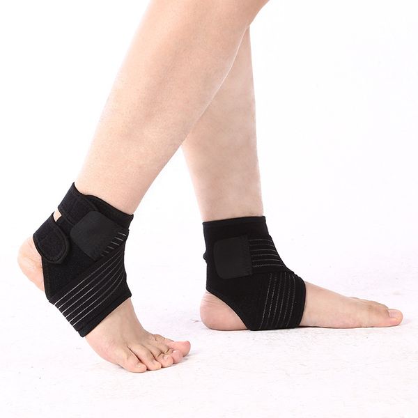 

sport ankle support for men and women breathable adjustable ankle brace sprain for running basketball g319s, Blue;black