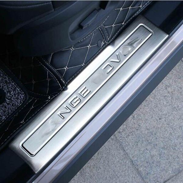 Door Welcome Pedal Trip Protaction Board Decorative Cover Trim Sticker For Land Range Rover Evoque Interior Accessories Cool Interior Truck