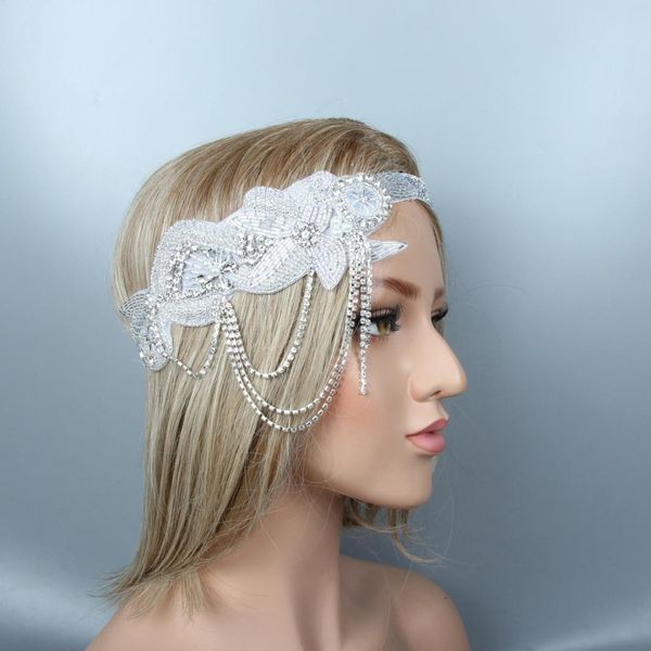 2019 Glamour Rhinestone Flapper Gatsby Headband Wedding Crystal Headpiece Bridal Hair Jewelry 1920s Hair Accessories From Atunice 31 97 Dhgate Com