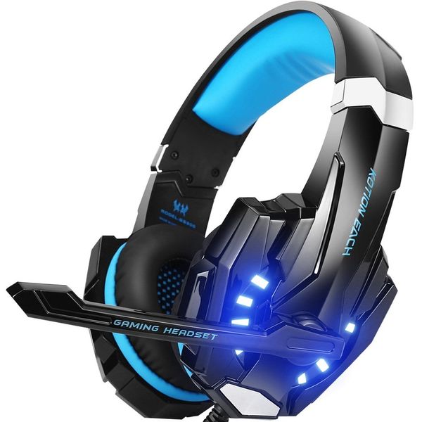 

Stereo Gaming Headset for PS4, PC, Xbox One Controller, Noise Cancelling Over Ear Headphones for Laptop Mac Nintendo Switch Games