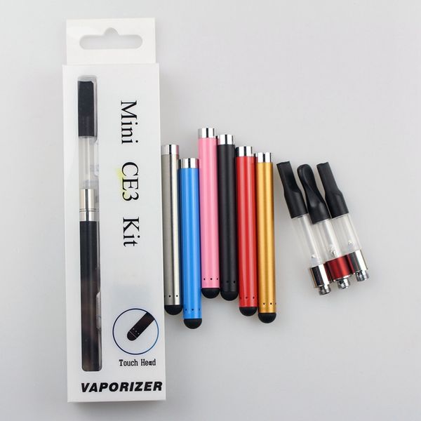 

2019 CE3 cartridge BUD touch batteries blister kit vape vaporizer pen cartridges oil vaporizer wax vape CE3 atomizer e cigarette cartridges