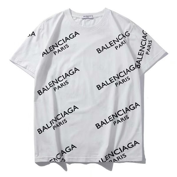 

2019 fa hion de igner tee hort leeve ca ual t hirt new arrival women men new fa hion t hirt with brand letter