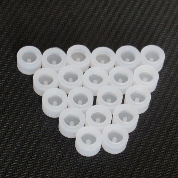 

Silicone Cap Bottom Stopper for Thick Oil Atomizer 510 Tank Cartridges o pen Rubber Dust Cover Caps th205 CE3 th210 DHL Free