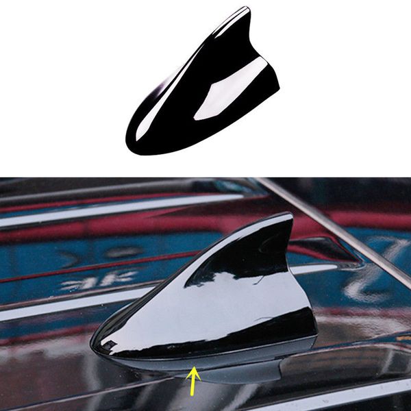 

black car shark fin roof antenna with joint for ford explorer 2013-2015