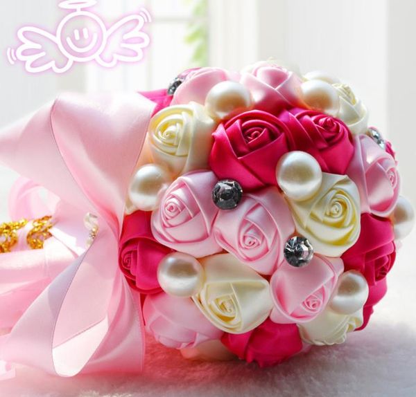 

eternal angel, pink, simple, trumpet, bride holding flower wedding gifts