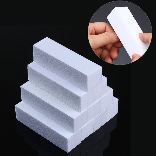 

10pcs/lot white nail block buffer nail art buffer sanding block files manicure diy polish tool buffing art tool