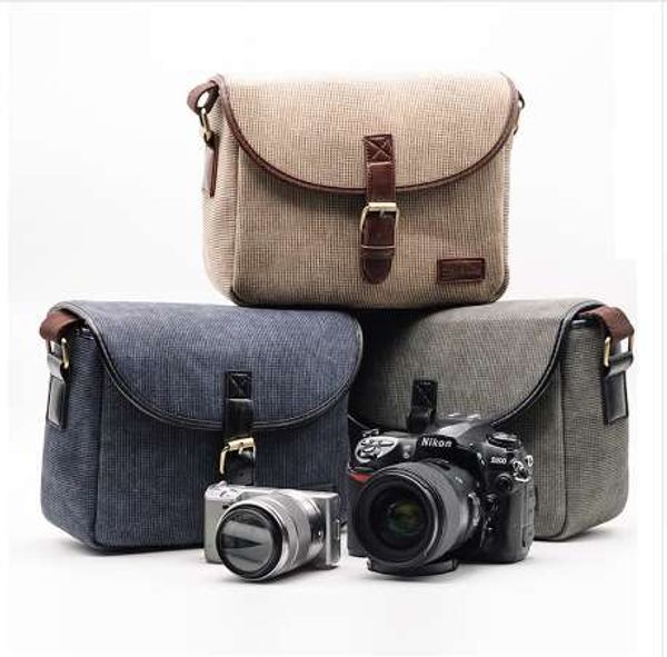 2020 Retro Photo Camera Bag Case Cover For Canon Eos 200d 77d 7d