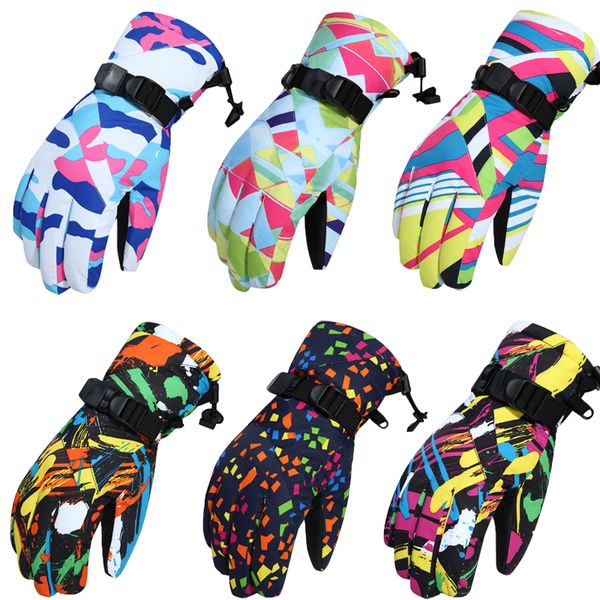 

30 womens snow gloves winter outdoor sports mitten waterproof windproof bicycle mountains snowboarding gear ski outfits