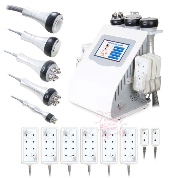 

portable laser cellulite removal 3-polar rf lllt fat 40k cavitation body slim machine