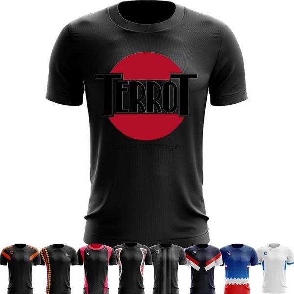 

sport quick dry running shirts training t shirt printed men tshirt vintage terrot french motorycycles short sleeve women 5xl 6xl, Black;blue