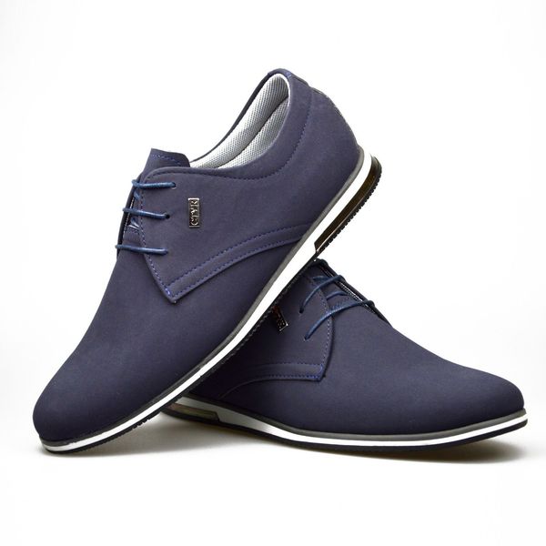 mens smart black leather trainers